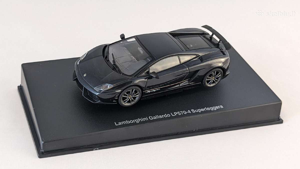 1/43 modeliukai Lamborghini Gallardo Superleggera - nuotraukos Nr. 12