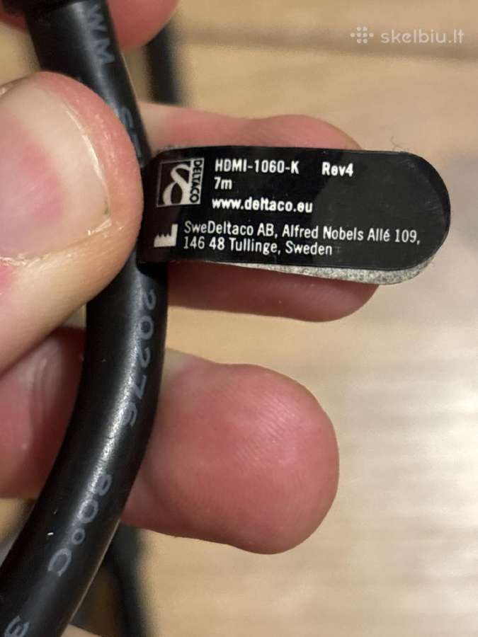 Hdmi 7m kabelis - nuotraukos Nr. 2