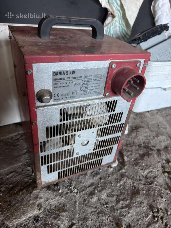 Elektrinis šildytuvas 5 kw - nuotraukos Nr. 2