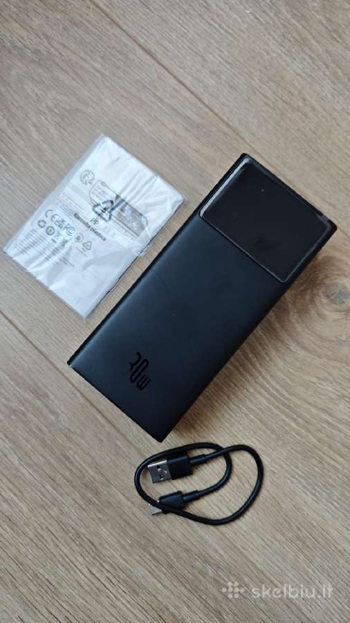 Išorinė baterija Baseus Lipo 30000mah 30w