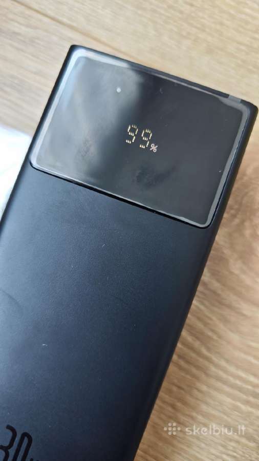 Išorinė baterija Baseus Lipo 30000mah 30w - nuotraukos Nr. 2