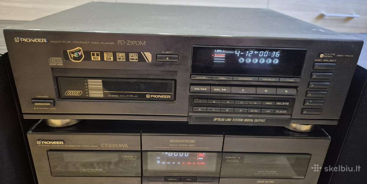 Pioneer A-z370 audio sistema su kolonėlėmis - nuotraukos Nr. 7