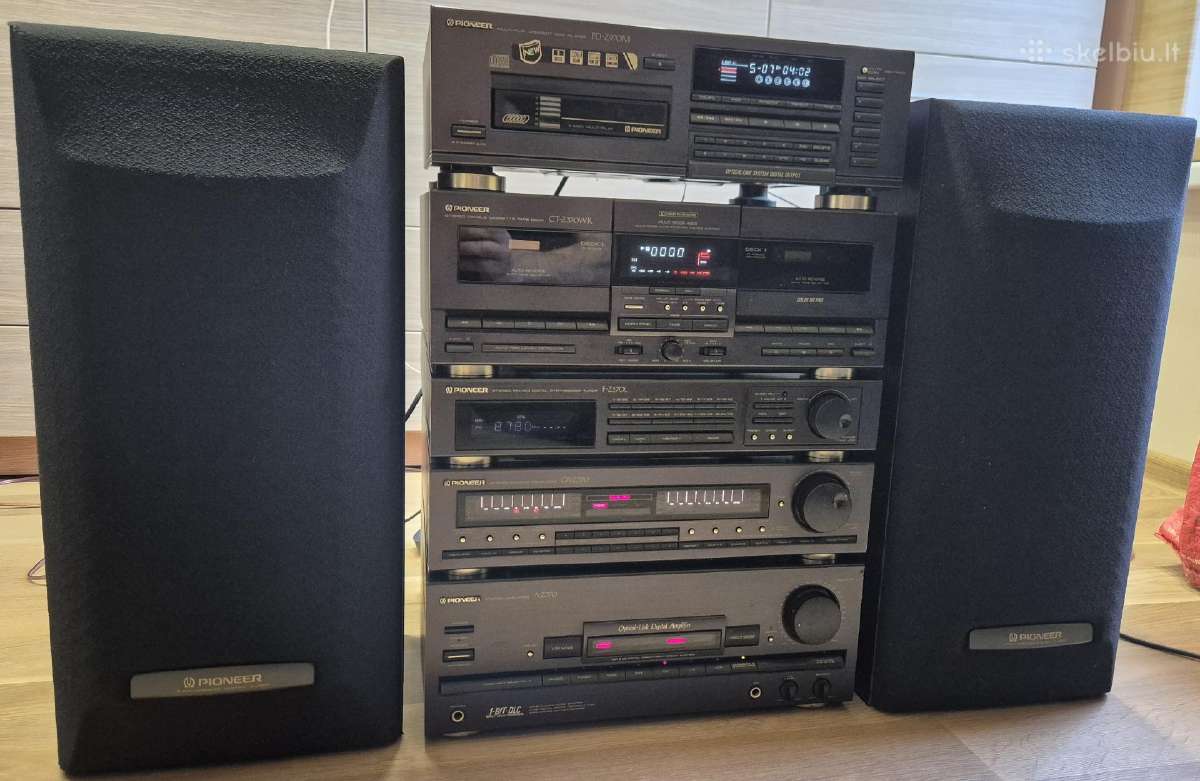 Pioneer A-z370 audio sistema su kolonėlėmis - nuotraukos Nr. 9