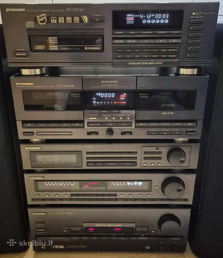 Pioneer A-z370 audio sistema su kolonėlėmis - nuotraukos Nr. 10