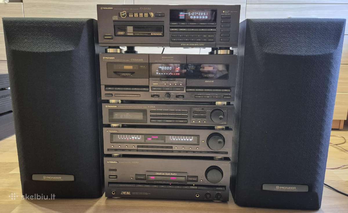 Pioneer A-z370 audio sistema su kolonėlėmis - nuotraukos Nr. 11