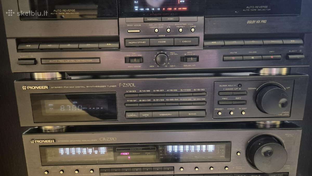Pioneer A-z370 audio sistema su kolonėlėmis - nuotraukos Nr. 12