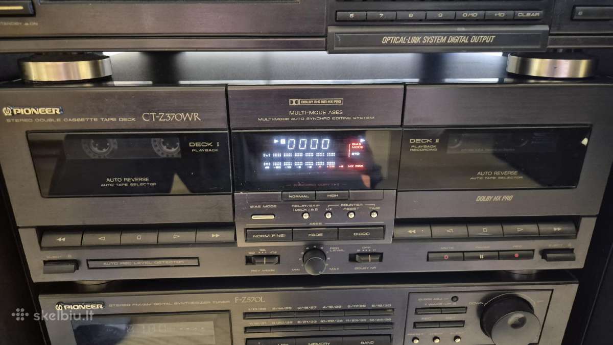 Pioneer A-z370 audio sistema su kolonėlėmis - nuotraukos Nr. 13
