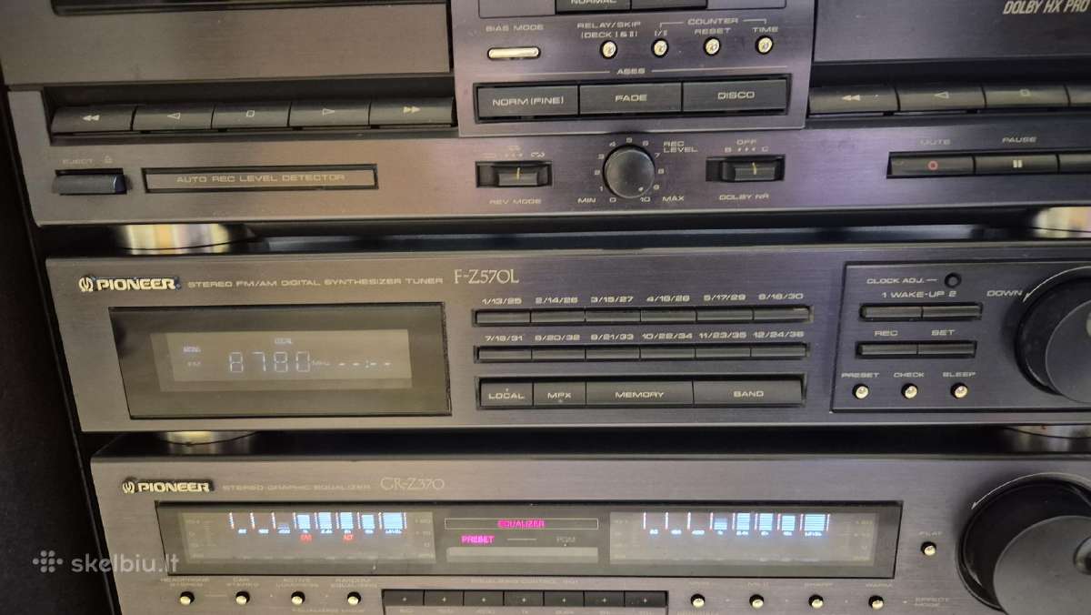 Pioneer A-z370 audio sistema su kolonėlėmis - nuotraukos Nr. 14