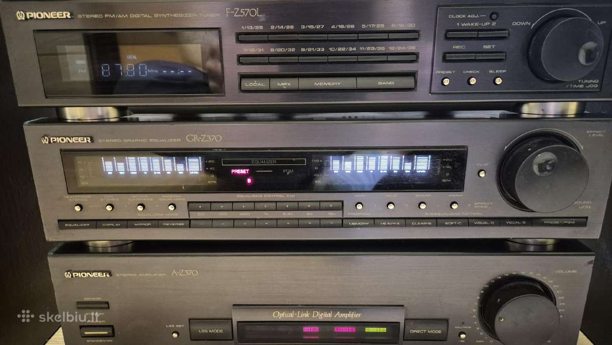 Pioneer A-z370 audio sistema su kolonėlėmis - nuotraukos Nr. 20