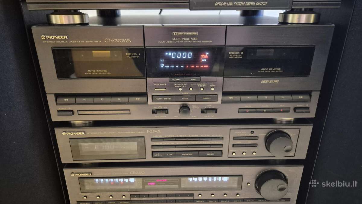 Pioneer A-z370 audio sistema su kolonėlėmis - nuotraukos Nr. 21