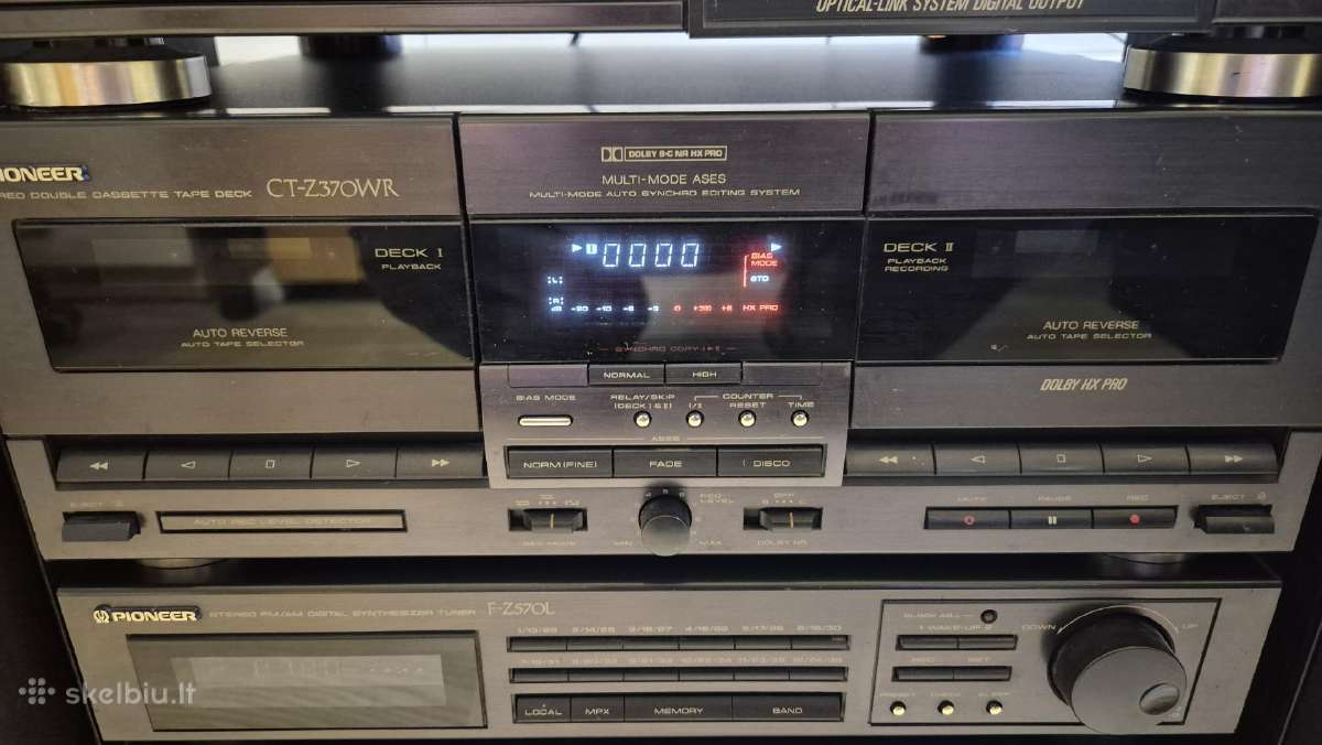 Pioneer A-z370 audio sistema su kolonėlėmis - nuotraukos Nr. 24