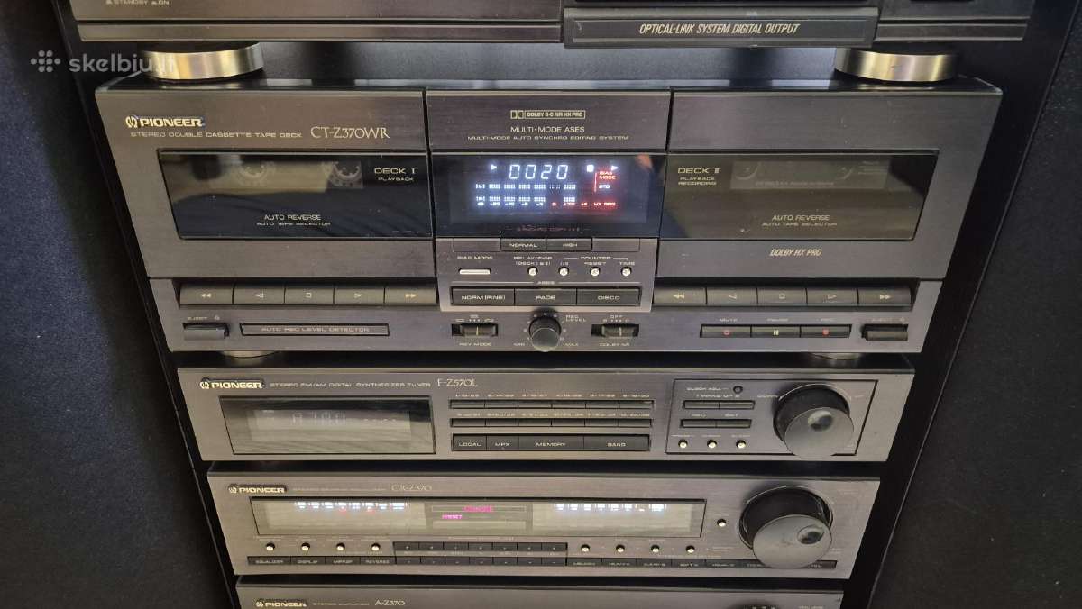 Pioneer A-z370 audio sistema su kolonėlėmis - nuotraukos Nr. 27