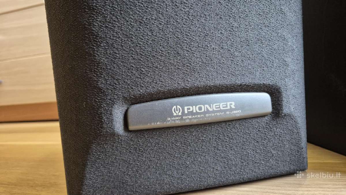 Pioneer A-z370 audio sistema su kolonėlėmis - nuotraukos Nr. 28