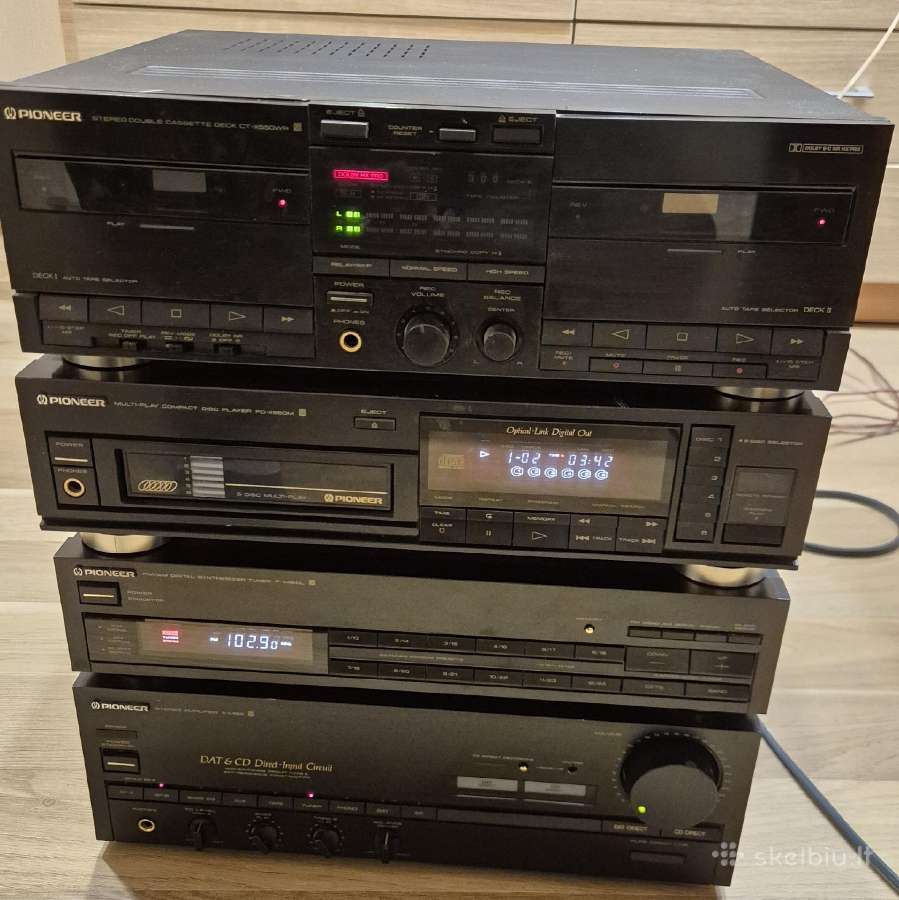 Pioneer A-x450 audio sistema - nuotraukos Nr. 3
