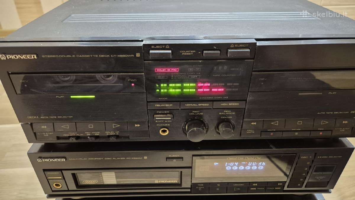 Pioneer A-x450 audio sistema - nuotraukos Nr. 5