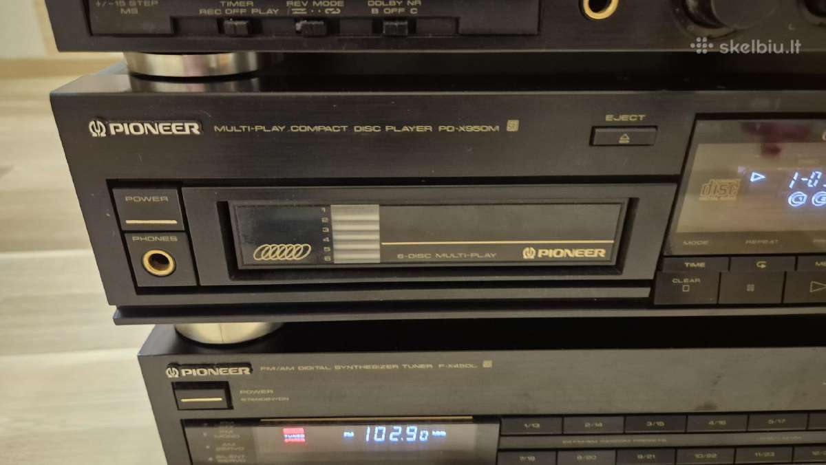 Pioneer A-x450 audio sistema - nuotraukos Nr. 7