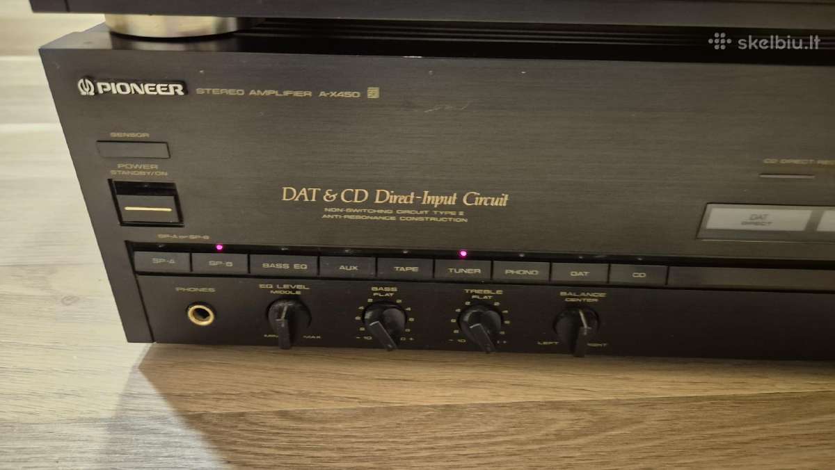 Pioneer A-x450 audio sistema - nuotraukos Nr. 8