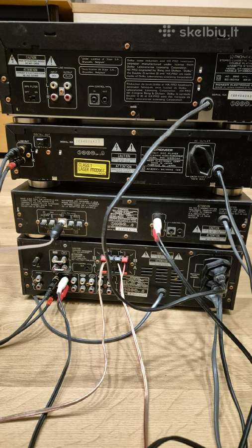 Pioneer A-x450 audio sistema - nuotraukos Nr. 4