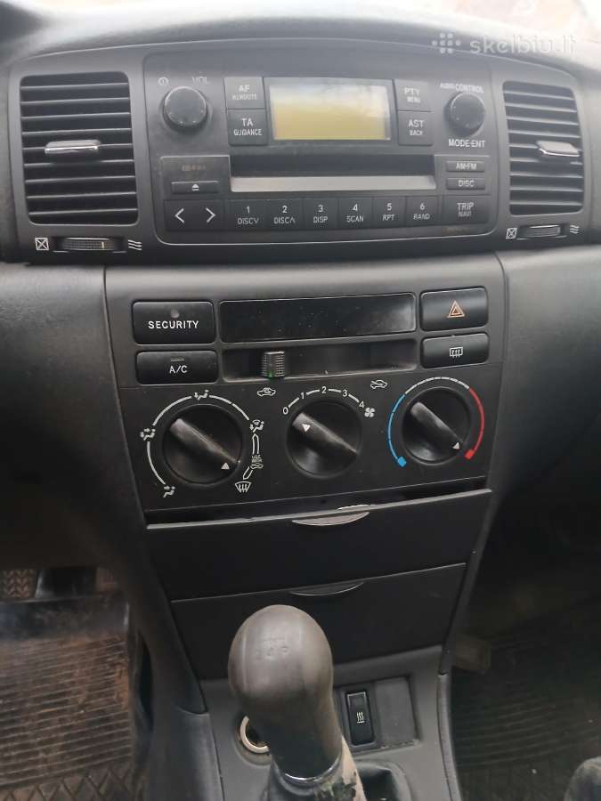 Toyota corolla - nuotraukos Nr. 5