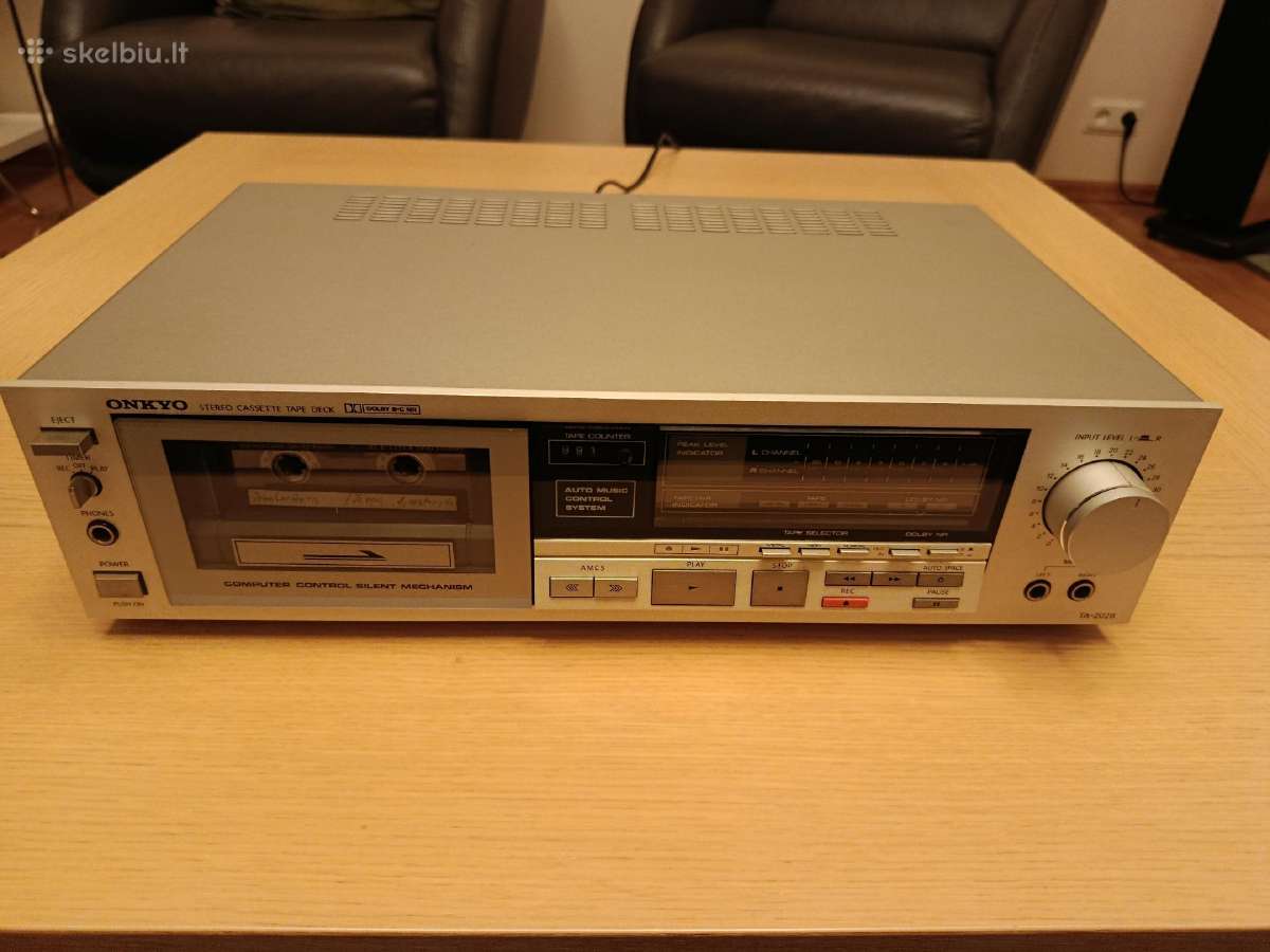 Kasetinis Magnetofonas Onkyo Ta-2026