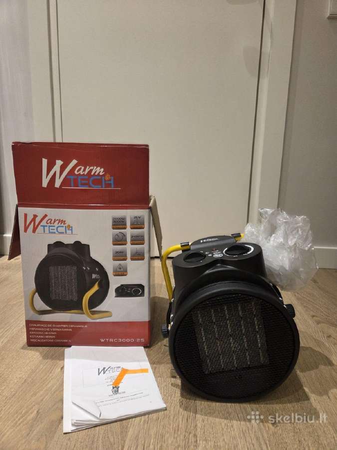 Warm tech šildytuvas 3kw - nuotraukos Nr. 2