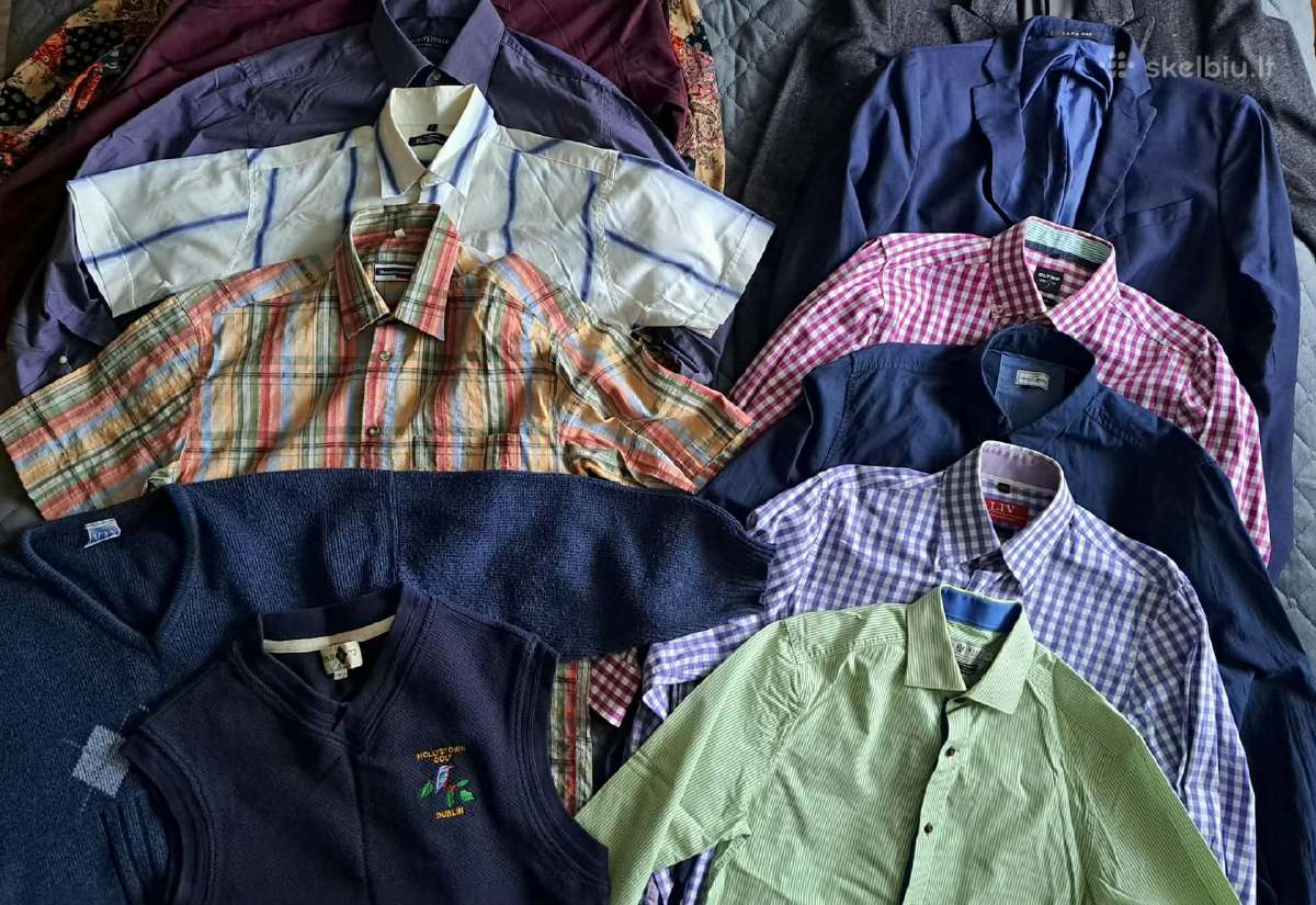Dovanojame vyriškus drabužius. Dydis S-XL