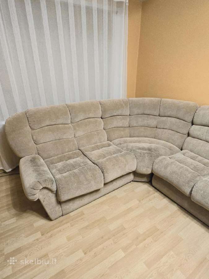 Parduodamas didelis minkštas kampas 3m ir 2,5m - nuotraukos Nr. 3