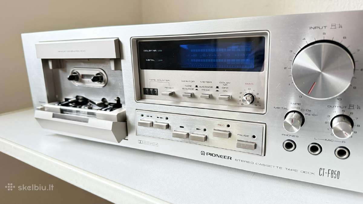 Kasetine deka Pioneer Ct-f850 - nuotraukos Nr. 2