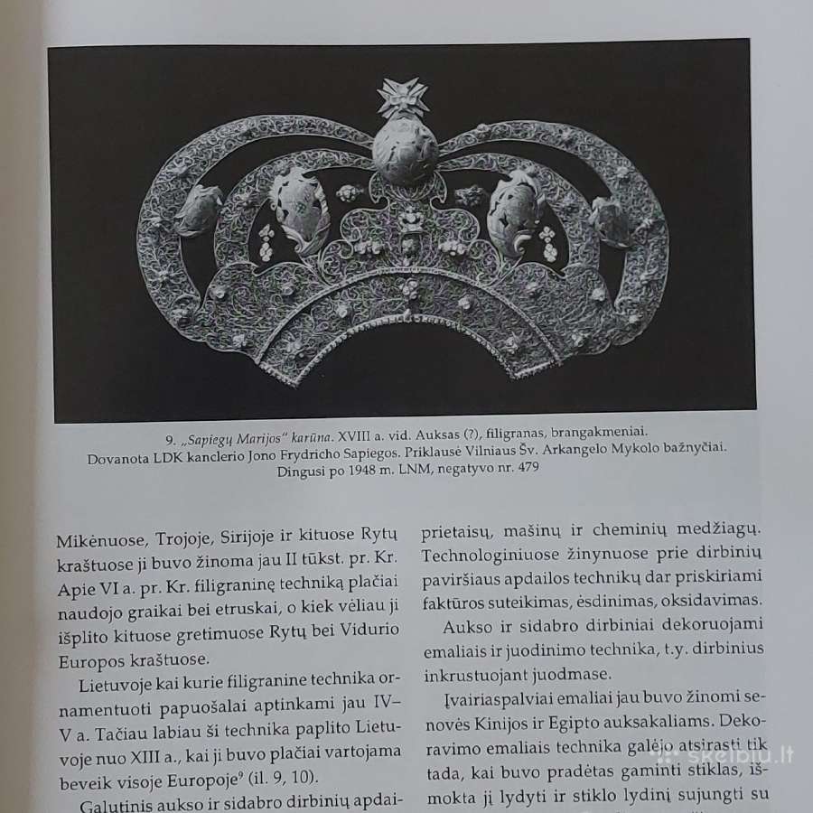 Katalogas - Lietuvos auksakalystė XV - XIX amž. - nuotraukos Nr. 5