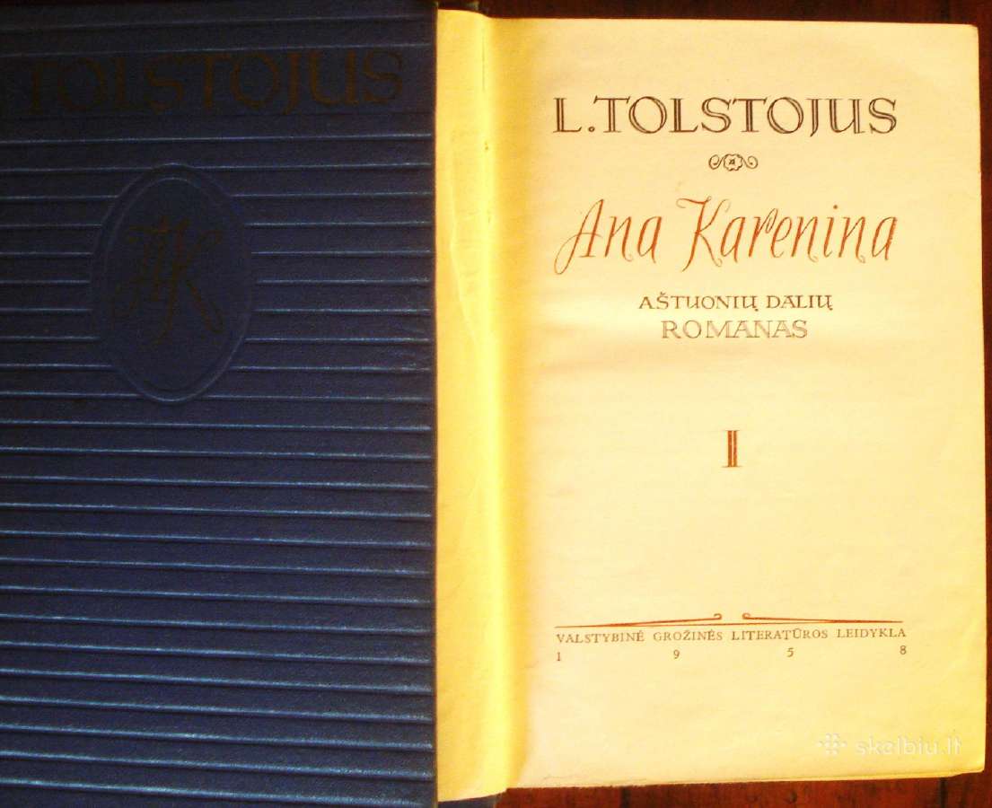 Levas Tolstojus "Ana Karenina". - nuotraukos Nr. 2
