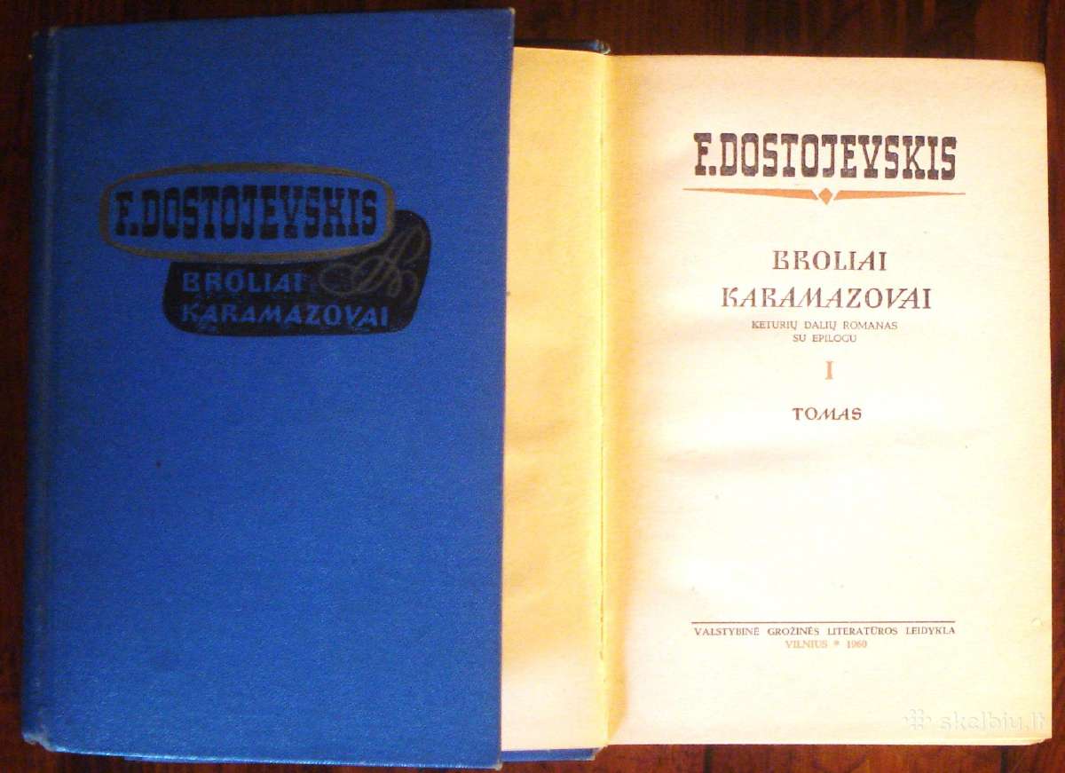 Fiodoras Dostojevskis " Broliai Karamazovai". - nuotraukos Nr. 2