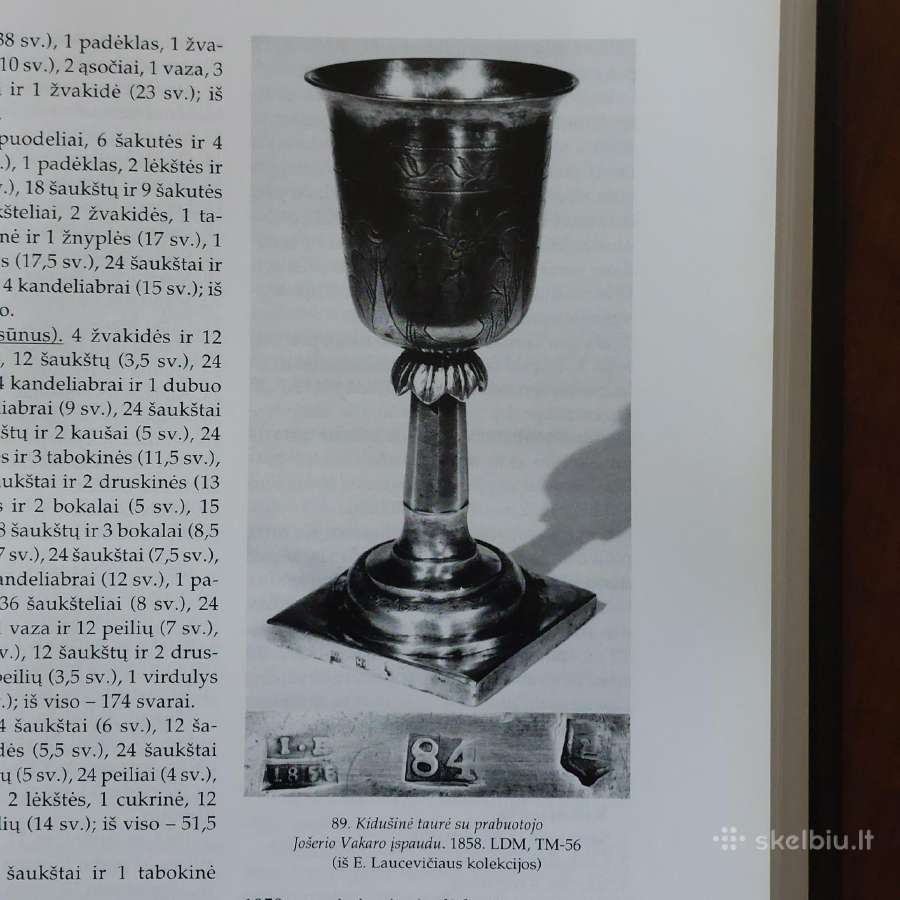 Katalogas - Lietuvos auksakalystė XV - XIX amž. - nuotraukos Nr. 19