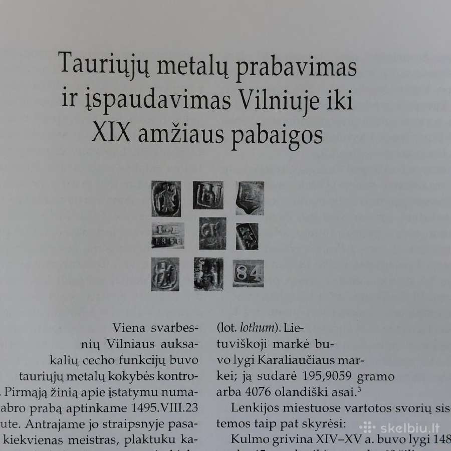 Katalogas - Lietuvos auksakalystė XV - XIX amž. - nuotraukos Nr. 21