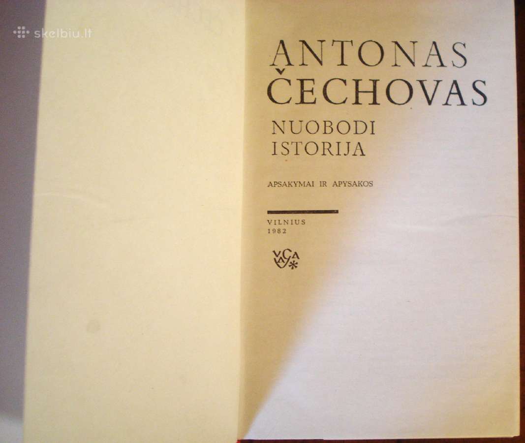 Antonas Čechovas " Nuobodi istorija". - nuotraukos Nr. 2