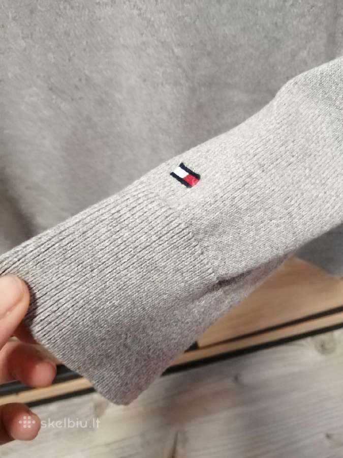 Tommy Hilfiger pilkas megztukas M - nuotraukos Nr. 6