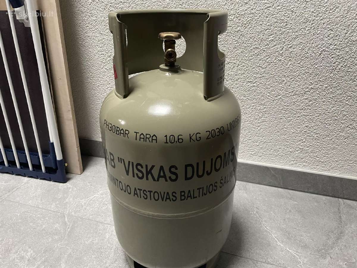 Dujų balionas 11kg / 27ltr užpildytas dujomis!