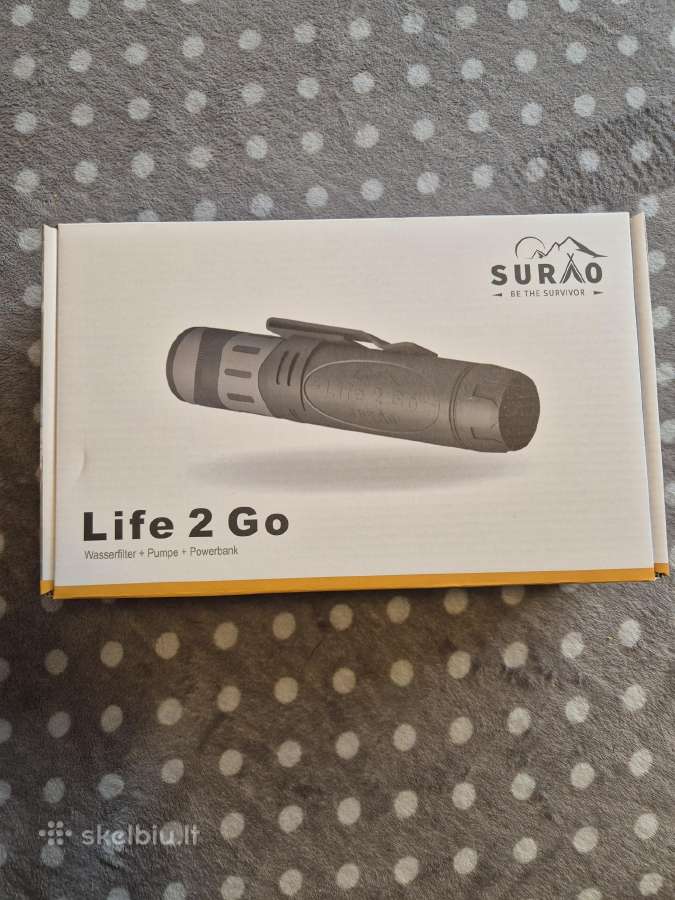 Surao Life 2 Go Basic vandens filtras / survival