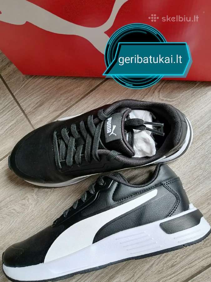 Nauji Puma Taper 37 dydžio kedai