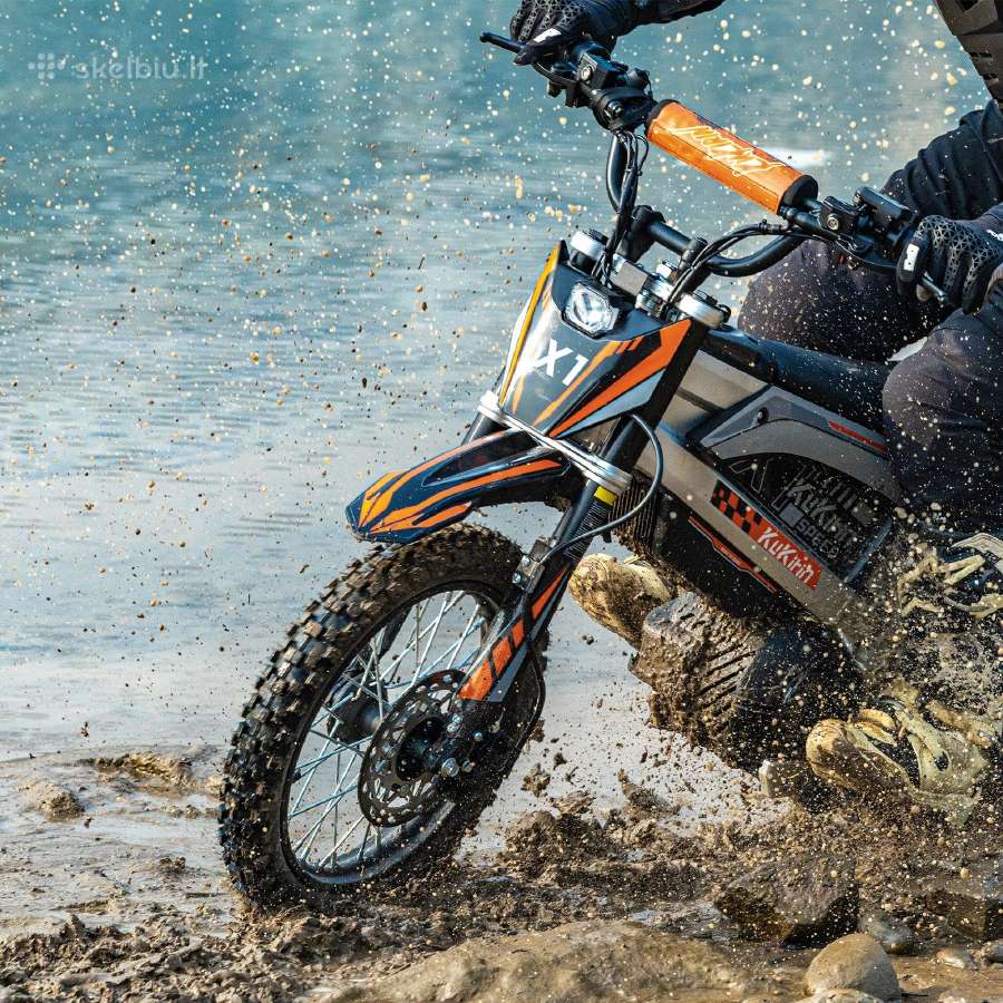 Kukirin X1 – Elektrinis krosinis motociklas 1000w - nuotraukos Nr. 17
