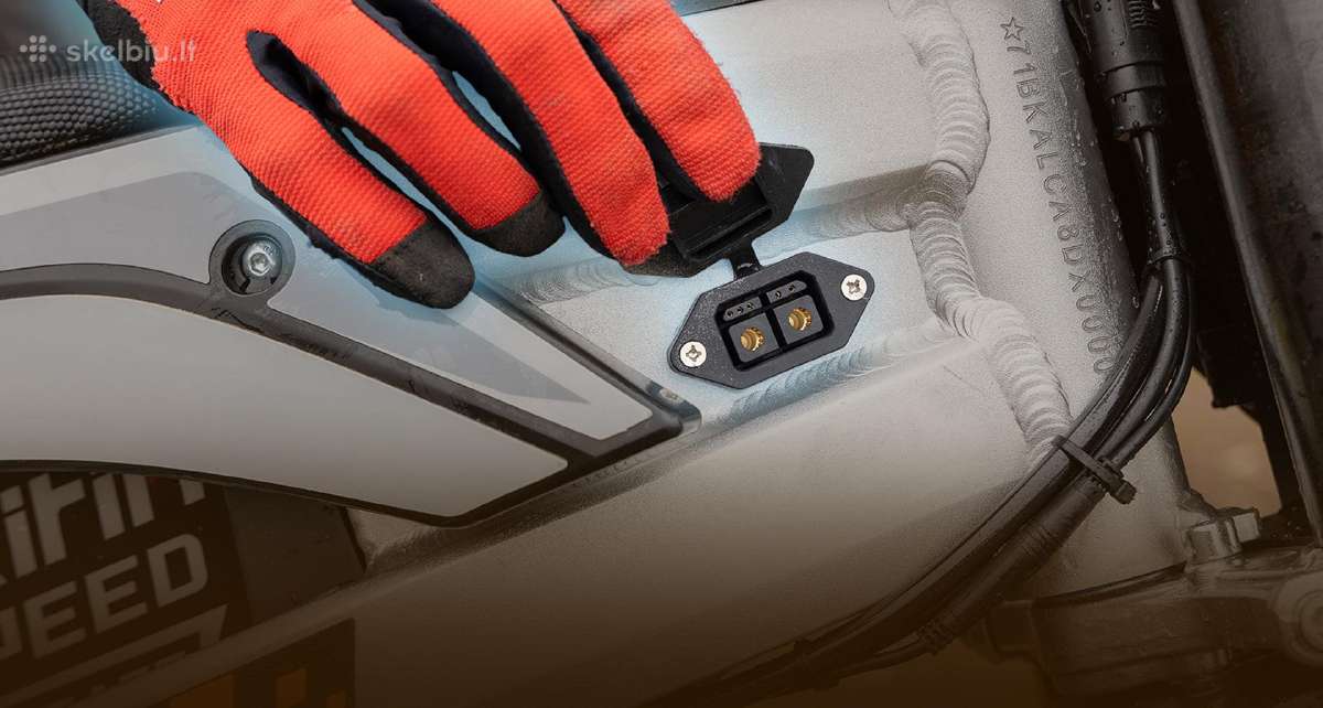 Kukirin X1 – Elektrinis krosinis motociklas 1000w - nuotraukos Nr. 21