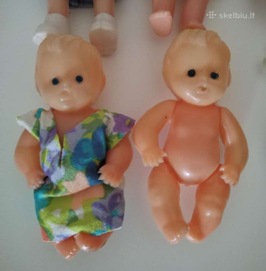 Vintažinės lėlytės pupsikai - nuotraukos Nr. 2