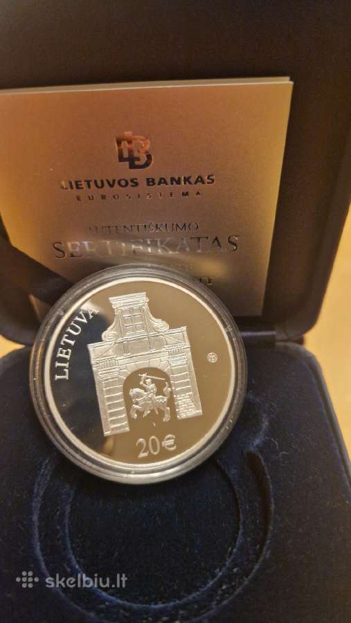2017m. 20 Eur moneta Radvilų rūmams - nuotraukos Nr. 2