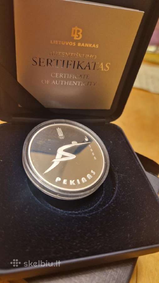 2007m. 50 Lt Xxix olimpinėms žaidynėms Pekine