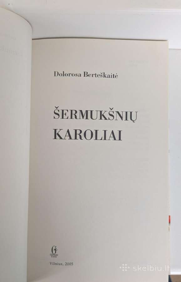Šermukšnių karoliai. Dolorosa Berteškaitė - nuotraukos Nr. 3