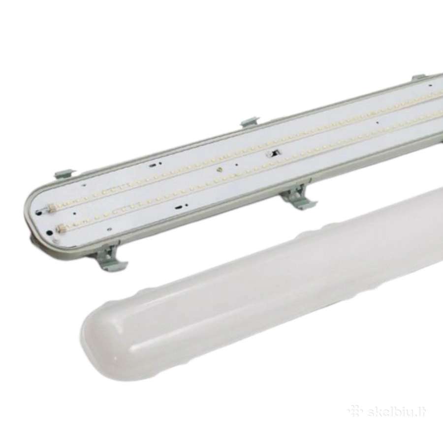 Pramoninis LED hermetiškas šviestuvas 60w, 150 cm, - nuotraukos Nr. 3
