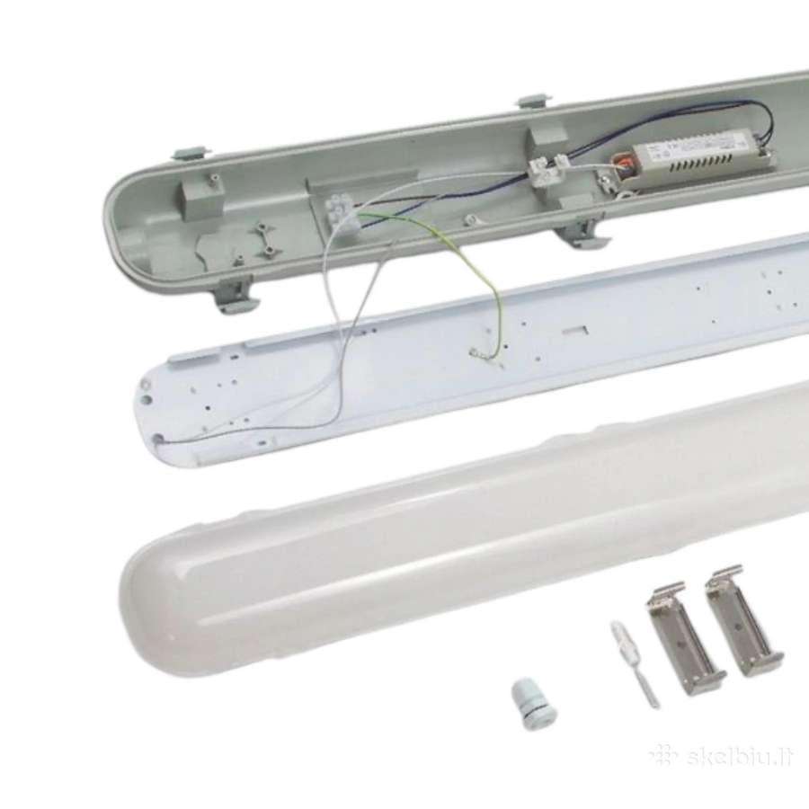 Pramoninis LED hermetiškas šviestuvas 60w, 150 cm, - nuotraukos Nr. 4