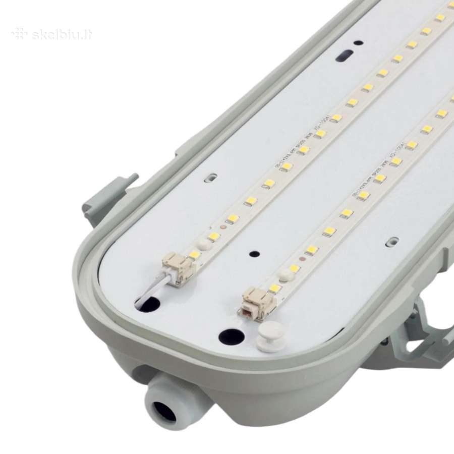 Pramoninis LED hermetiškas šviestuvas 60w, 150 cm, - nuotraukos Nr. 6