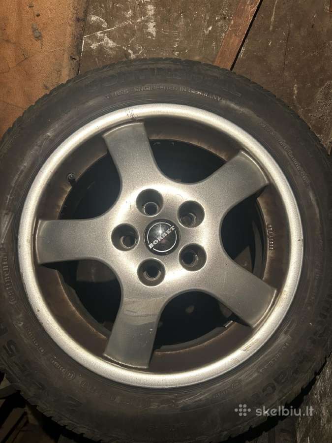 Lieti ratlaniai Borbet r16 5x112 - nuotraukos Nr. 2