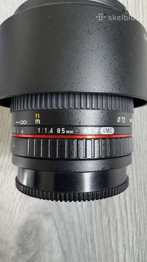 Samyang Mf 85mm f/1.4 Sony A jungtis - nuotraukos Nr. 4