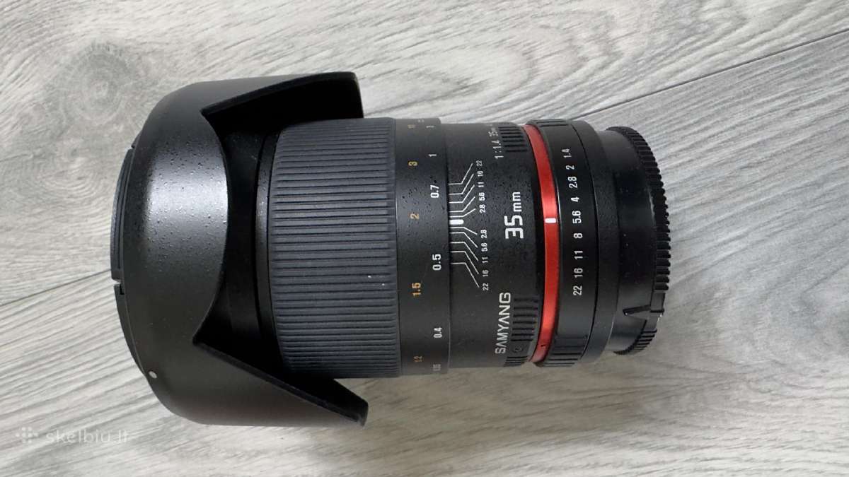 Samyang Mf 1.4f 35mm